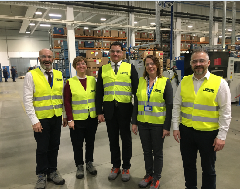 VISIT OUR PLANT OF SZOLNOK THE AMBASSADOR OF HUNGARY IN MADRID